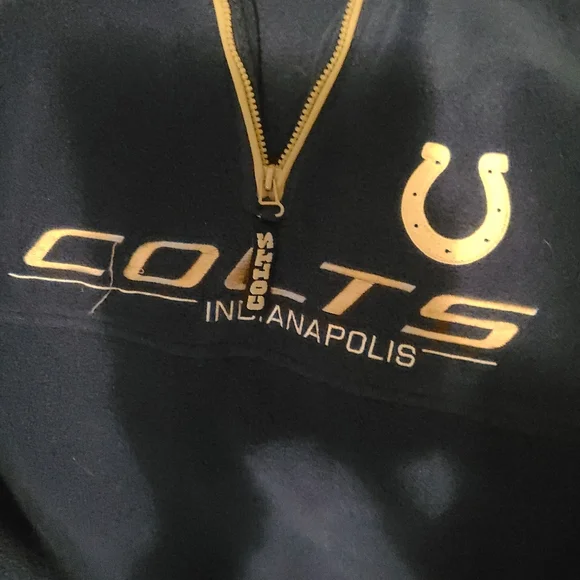 Indianapolis Colts Pull Over mens size M - Picture 5 of 5